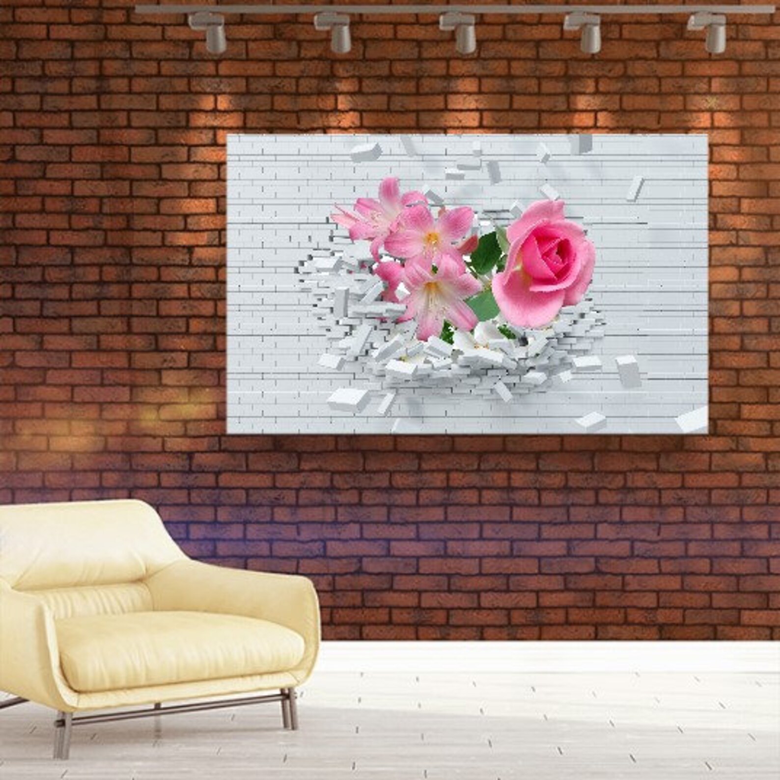 Strand Leinwand-Wandbild – 4-teiliger Fotodruck, 30,5 X 30,5 Cm Pro Paneel, Fertig Zum Aufhängen