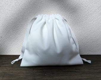 50stk Baumwolle Kordel Beutel, Schmuck Geschenk Tasche Kundenspezifisches Logo