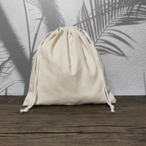 Paquete de 4 fundas para el polvo con cordón, bolsa de almacenamiento de  tela grande para bolsas de mano