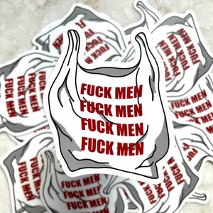 F**k Men Vinyl Sticker