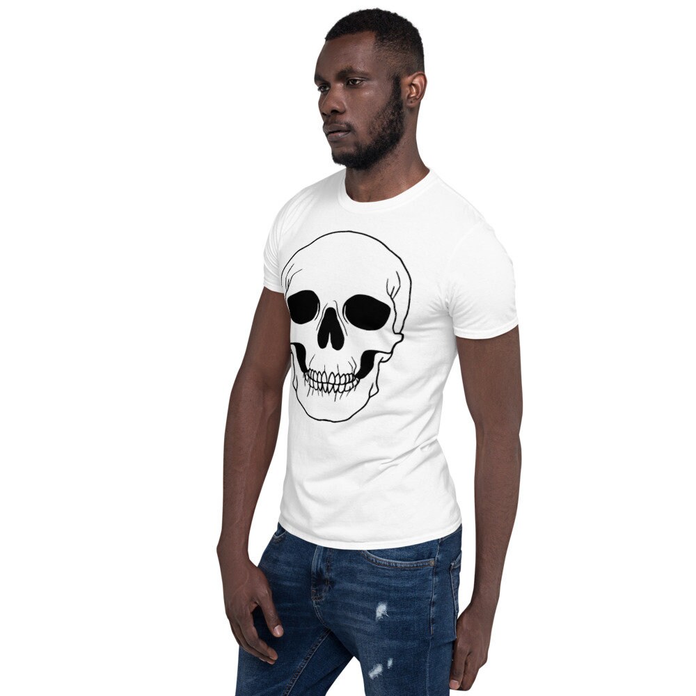 Funny Life Love Skull Bones Biker Cool Death Mysticism T-Shirt | Etsy