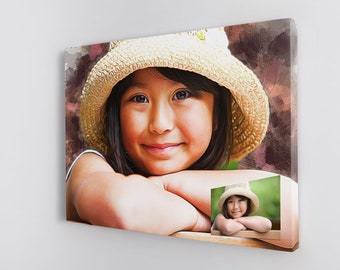 Custom Canvas Printing,  from your Photos Personalized portrait, Photography Print, Photo Canvas