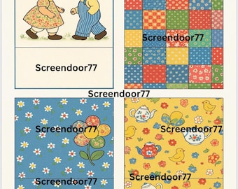 Sunbonnet Sue and Overall Sam digital kit 2