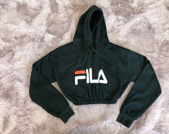 fila crop top yellow