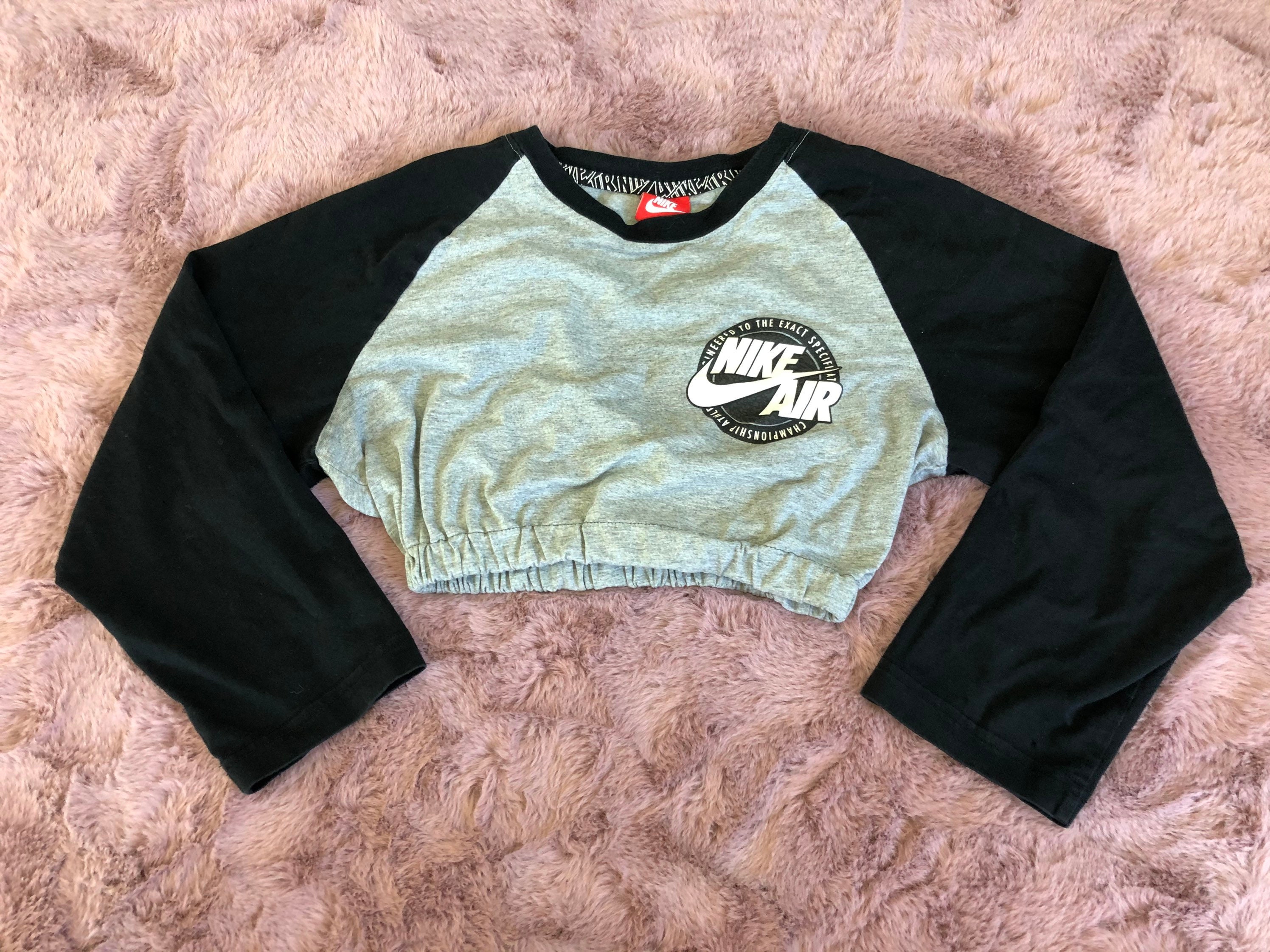 Nike Cropped Hoodie - Etsy
