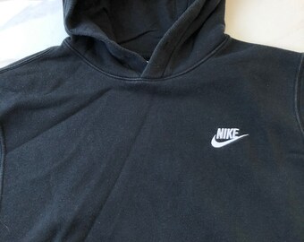 nike vintage black hoodie