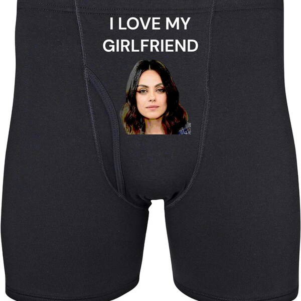 I Love My Girlfriend Boxers - Etsy