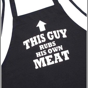 This Guy Rubs his own meat