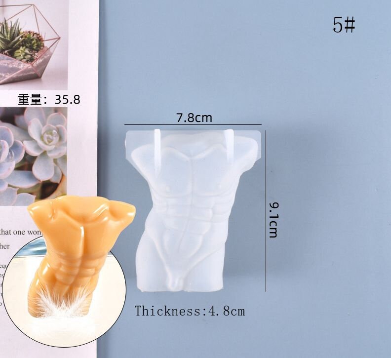 3D Body silicone mold male body mold female body mold Resin Etsy