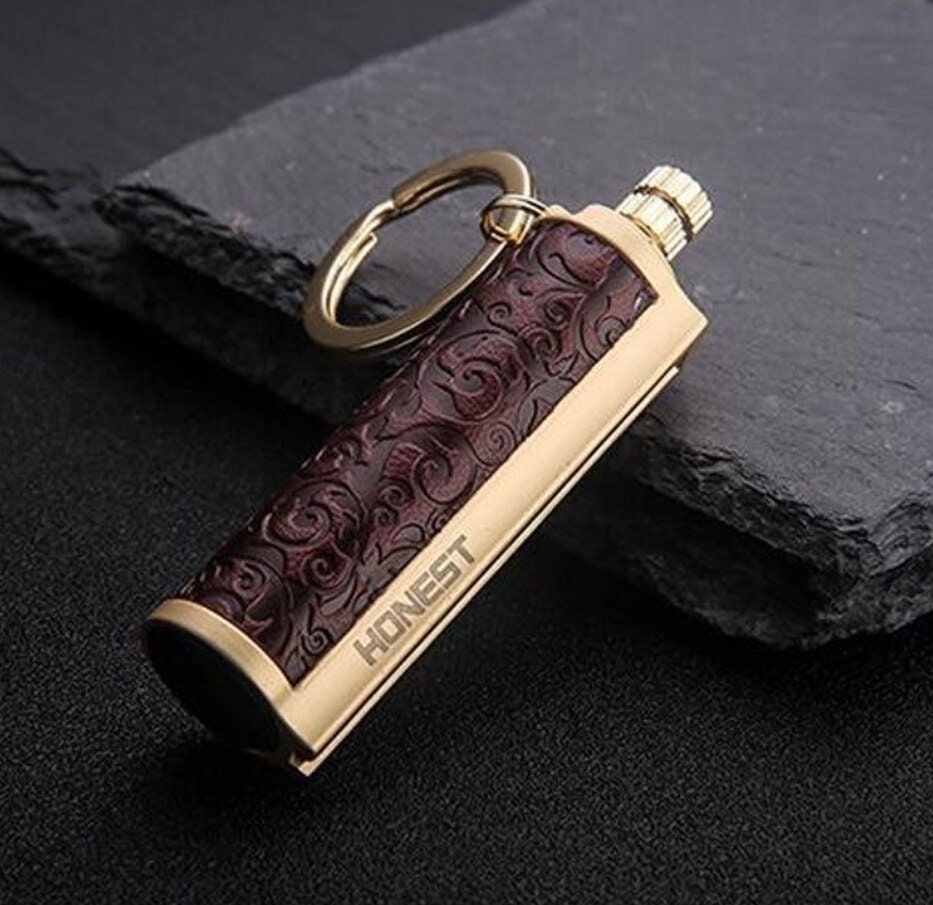 Dragons Breath Immortal Lighter Permanent Fire Starter Flint Match Keychain, No Fluid In Lighter