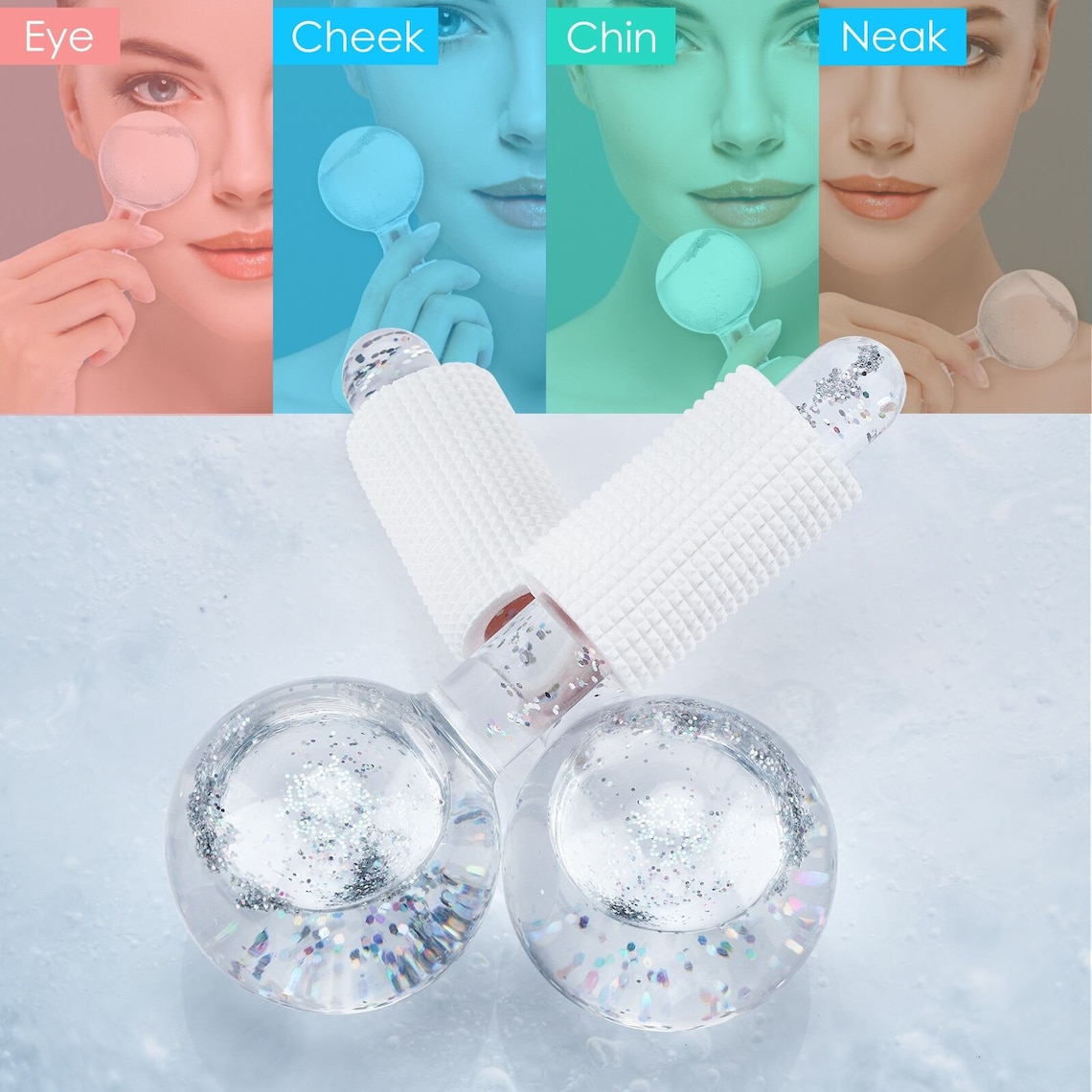 Ice Globes for Face Massager Facial Globes Ice Pack for Etsy