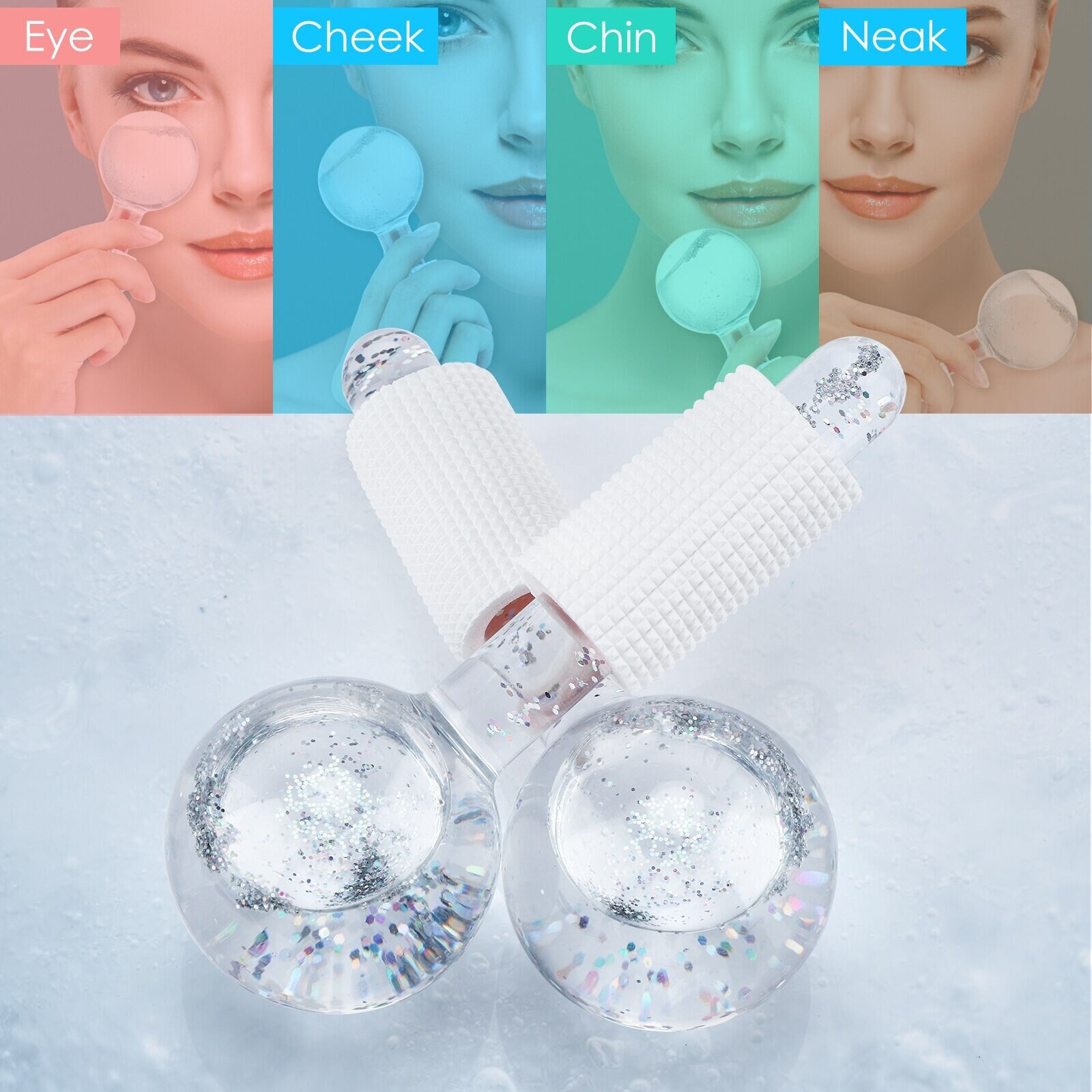 Ice Globes for Face Massager Facial Globes Ice Pack for Etsy