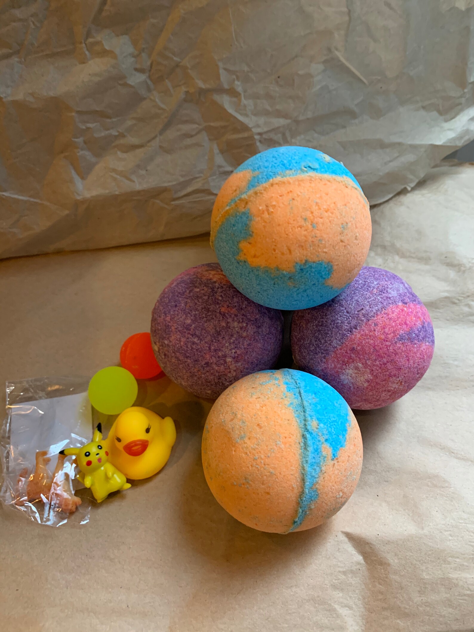 Handmade Bath Bombs Kids Toy Inside Etsy