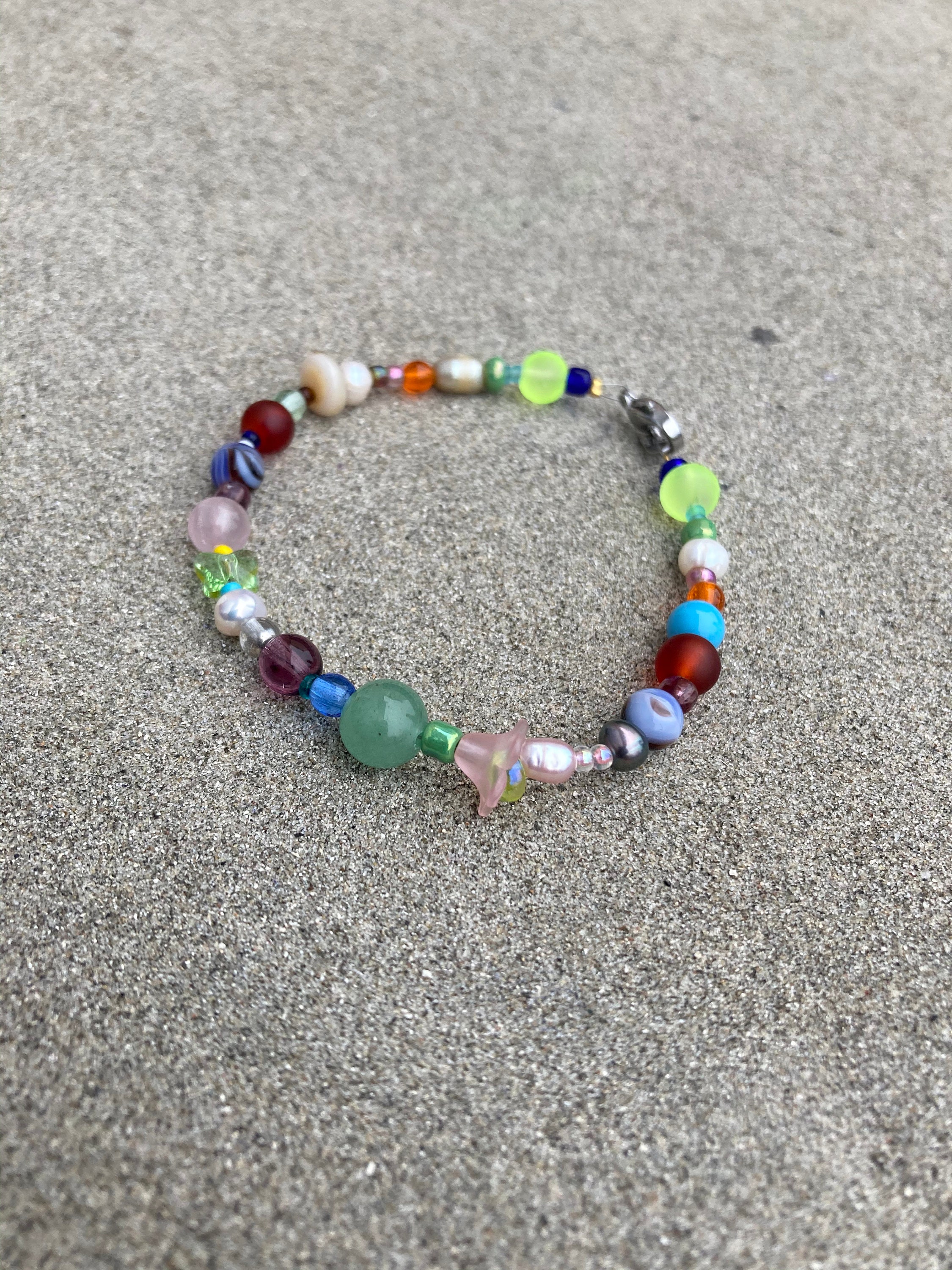 Irish Handmade bracelet made with freshwater pearls Etsy