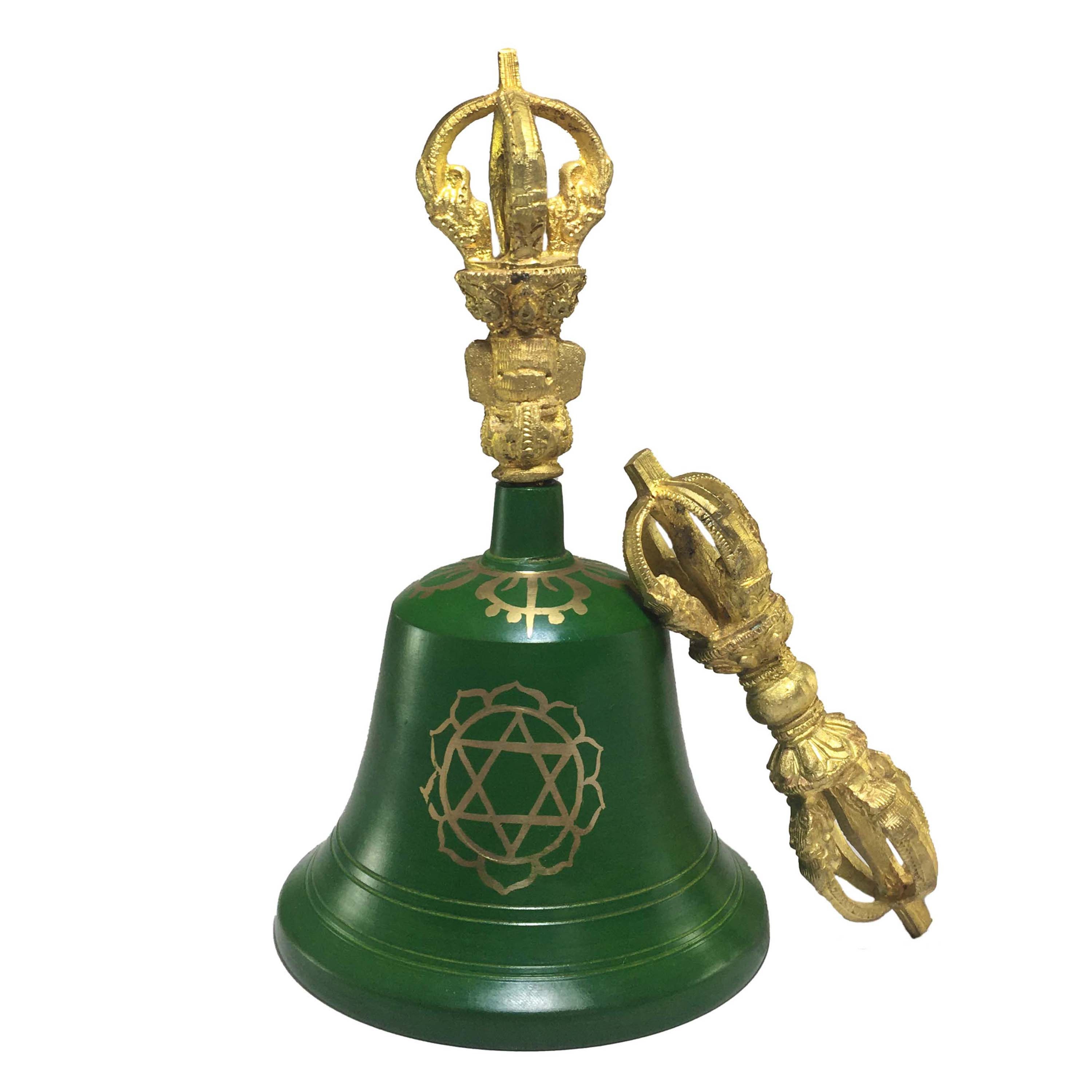 Sound Therapy Chakra Healing Bronze Bell and Dorje Vajra Etsy UK