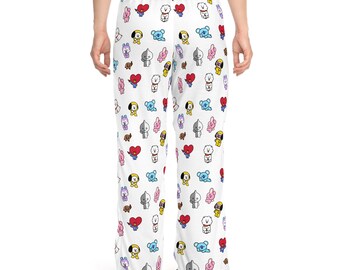BTS PAJAMA PANTS Jin RJ×WOOTTEO Lサイズ Wootteo エックス RJ]Pajama Pants サイズL