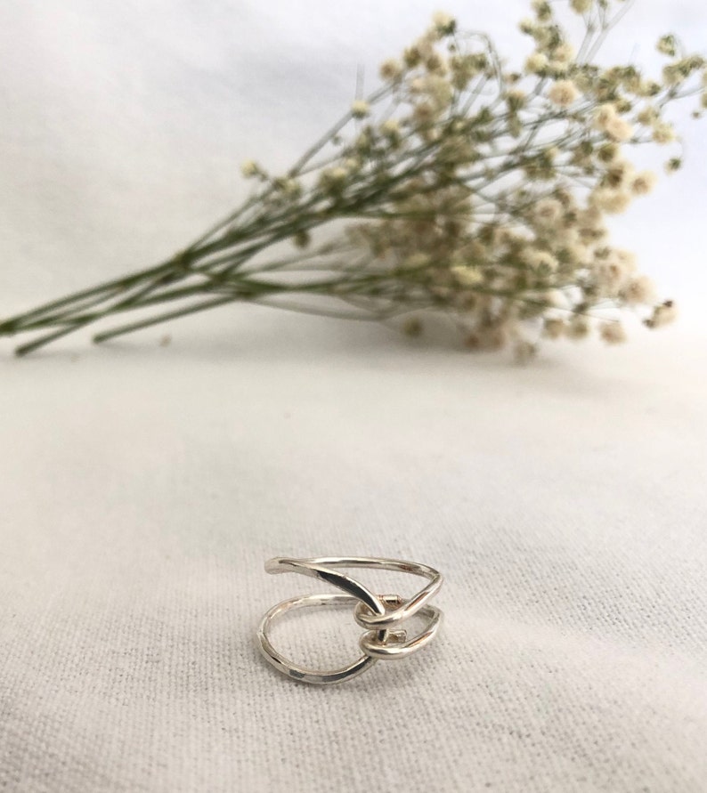 Unique Geometric Ring Handmade