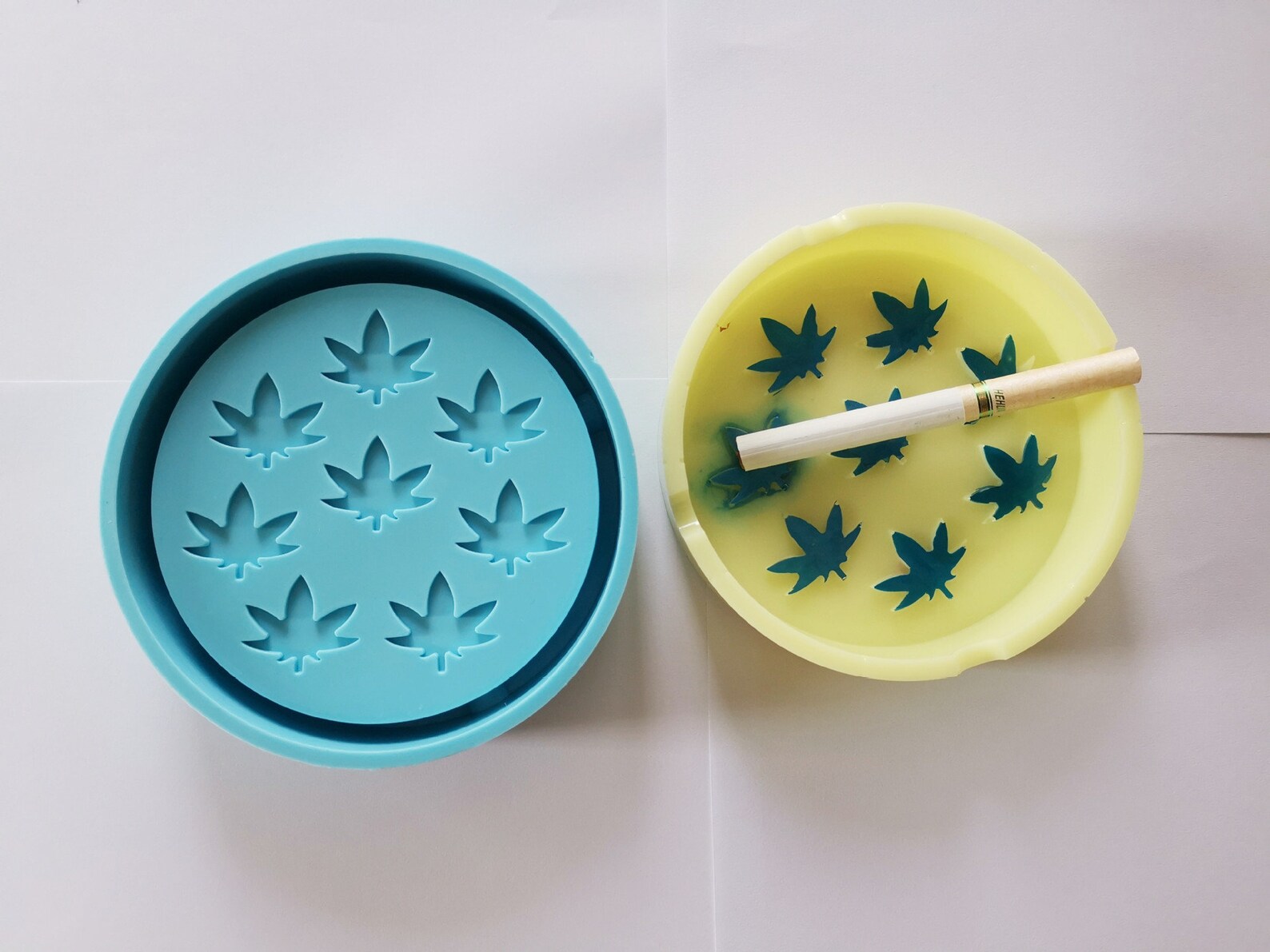 Maple leaf ashtray mold for resin silicone Mold Table Decor Etsy