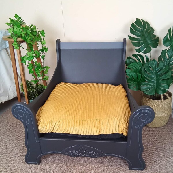 Wooden Dog Bed Etsy UK