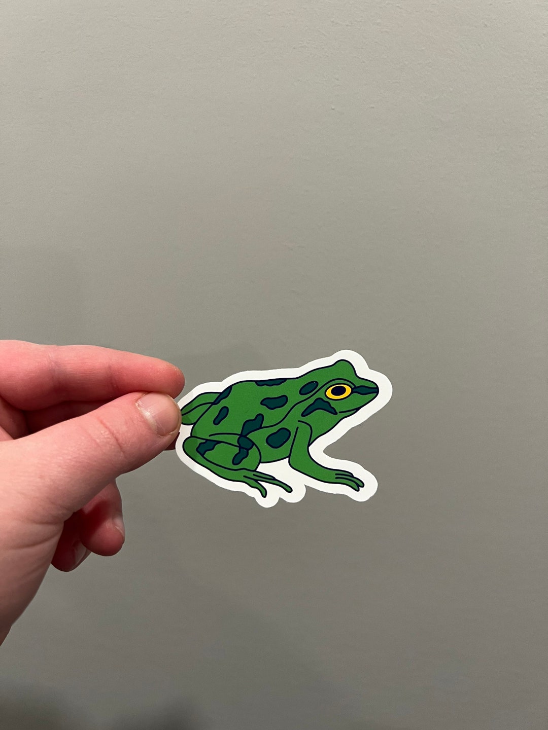 Frog Sticker - Etsy