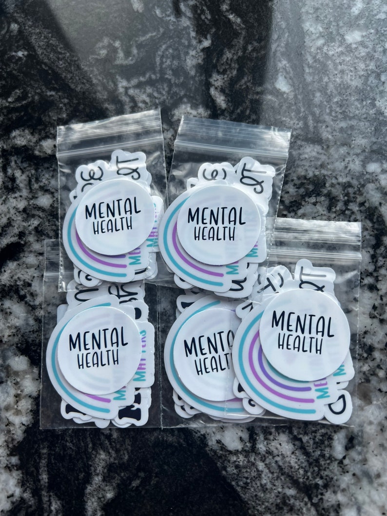 Mental Health Sticker Bundle - Etsy