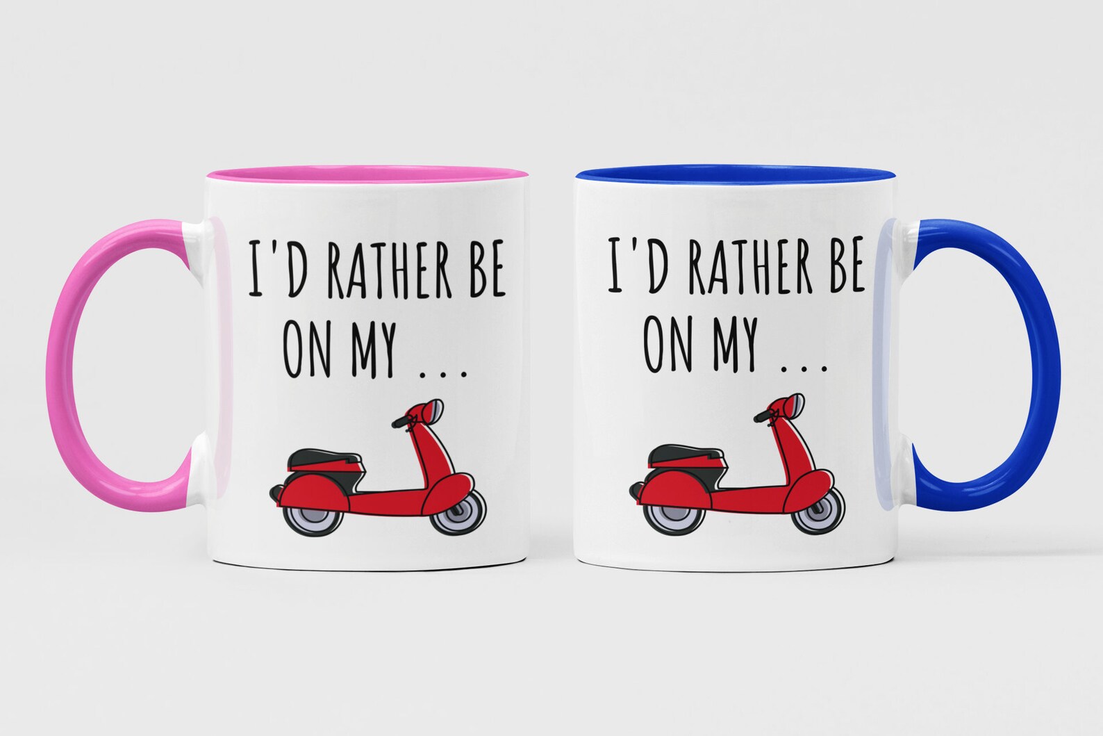 Scooter Mug / Personalizado / Scooter Gift Idea / Scooter Etsy