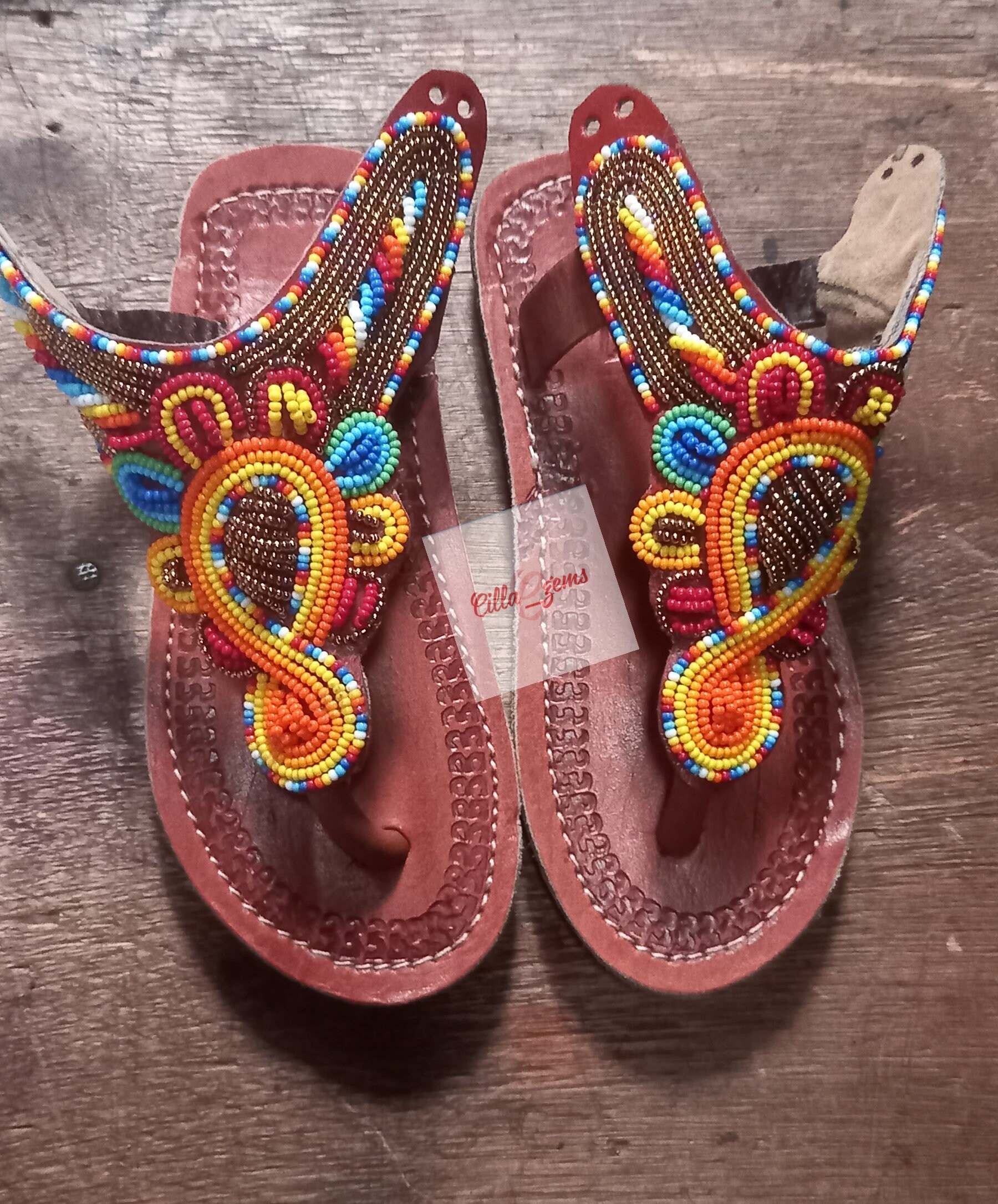 Kids African Girls Beaded Sandals Masai Sandals Sandals for Girls Sandals for Kids maasai Sandals lace Sandals christmas Gift for Her Etsy