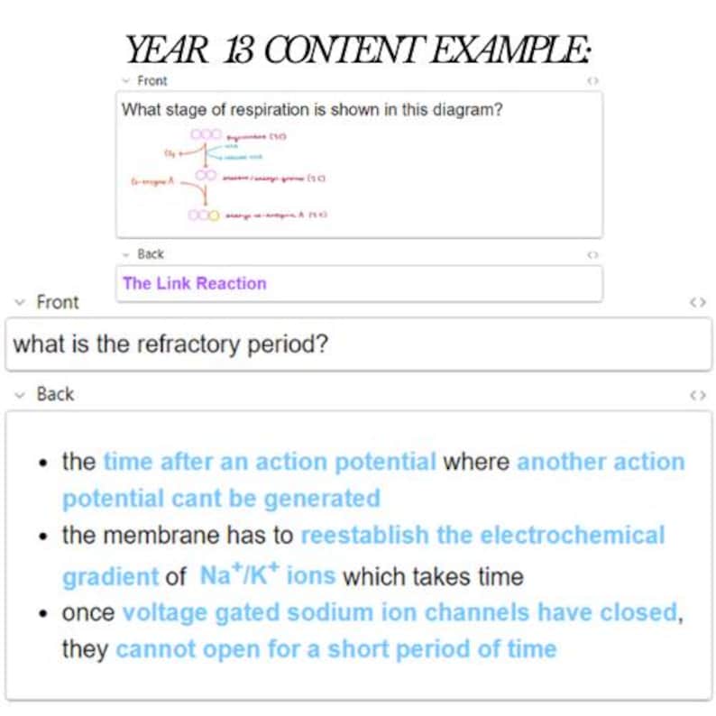 A* OCR A A-level Biology Anki Deck | 2000+ Flashcards | A Revision ...