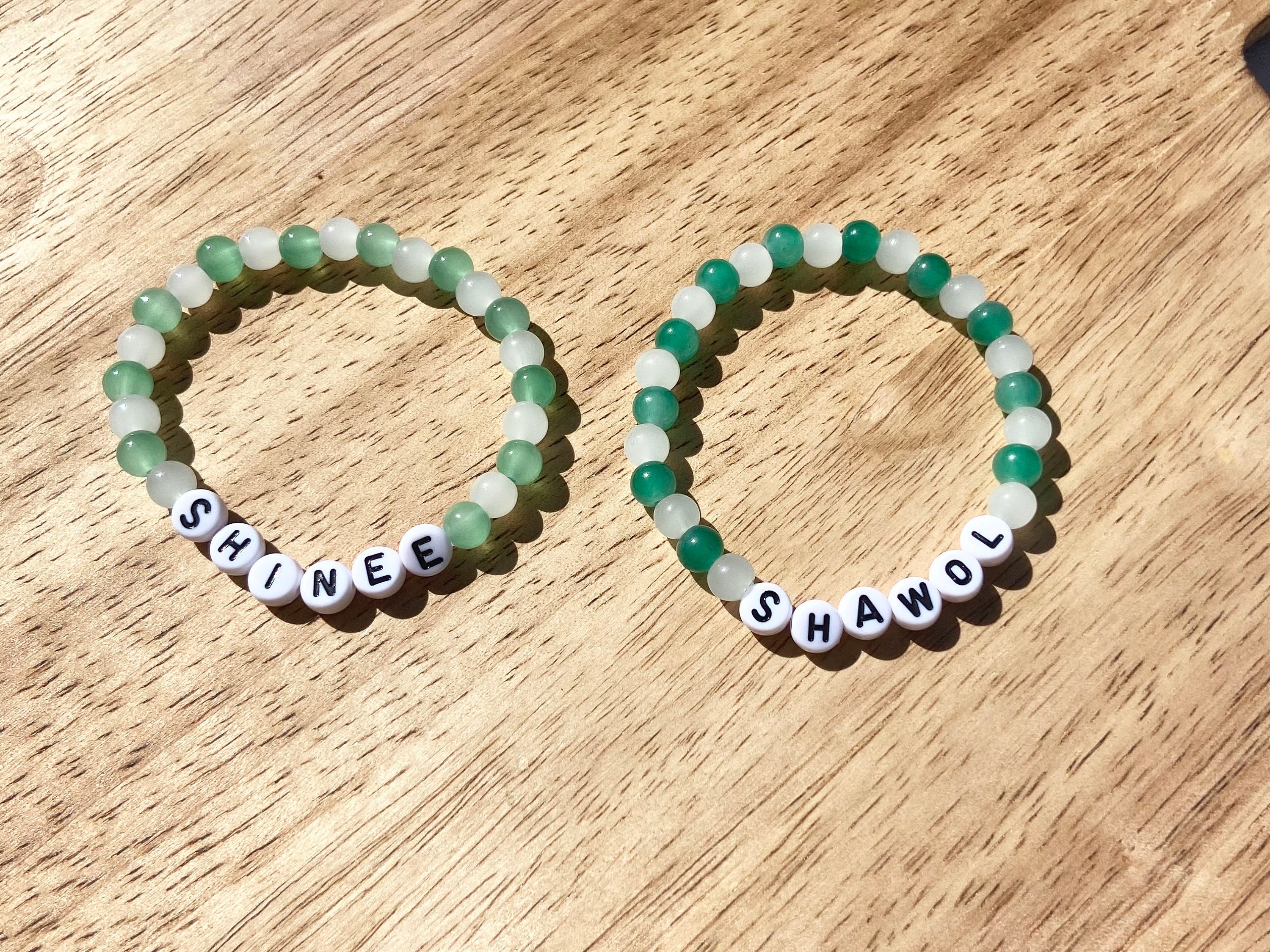 Shinee Bracelet-kpop Bracelet-customized Shinee Bracelet