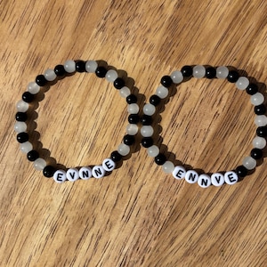 Evnne Bracelet-Kpop Bracelet-Customized Evnne Bracelet-Custom Kpop Themed Bead Bracelets-Korean Pop Name Bracelet-Ennve Bracelet Kpop