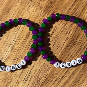 NINE.i Bracelet-Kpop Bracelet-Customized NINE.i Bracelet-Custom Kpop Themed Bead Bracelets-Korean Pop Name Bracelet-i.ENIN Bracelet Kpop