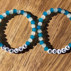 CNBlue Bracelet-Kpop Bracelet-Customized CNBlue Bracelet-Custom Kpop Themed Bead Bracelets-Korean Pop Name Bracelet-Boice Bracelet Kpop