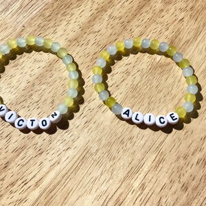 Victon Bracelet-Kpop Bracelet-Customized Victon Bracelet-Custom Kpop Themed Bead Bracelets-Korean Pop Name Bracelet-Alice Bracelet Kpop