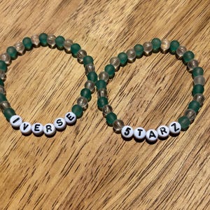 1VERSE Bracelet-Kpop Bracelet-Customized 1VERSE Bracelet-Custom Kpop Themed Bead Bracelets-Korean Pop Name Bracelet-5TARZ Bracelet Kpop