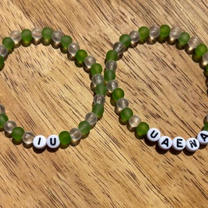 IU Bracelet-Kpop Bracelet-Customized IU Bracelet-Custom Kpop Themed Bead Bracelets-Korean Pop Name Bracelet-Uaena Bracelet Kpop