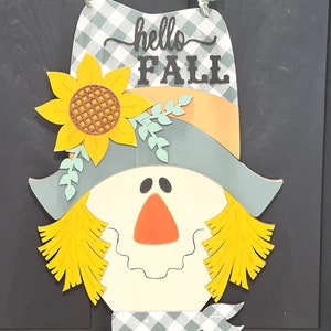 Scarecrow Door Hanger