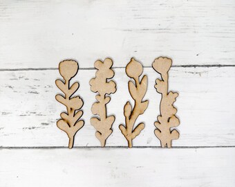 Watercolor Florals - Size A