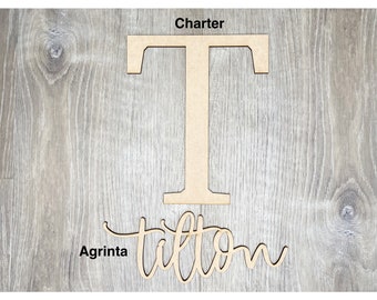 Monogram Letter and/or Name