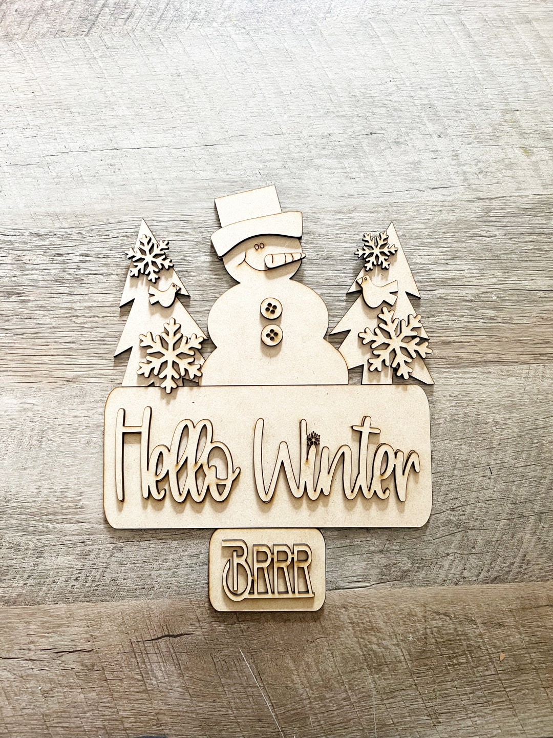 Winter Add Hello Winter Add-on Kit - Etsy