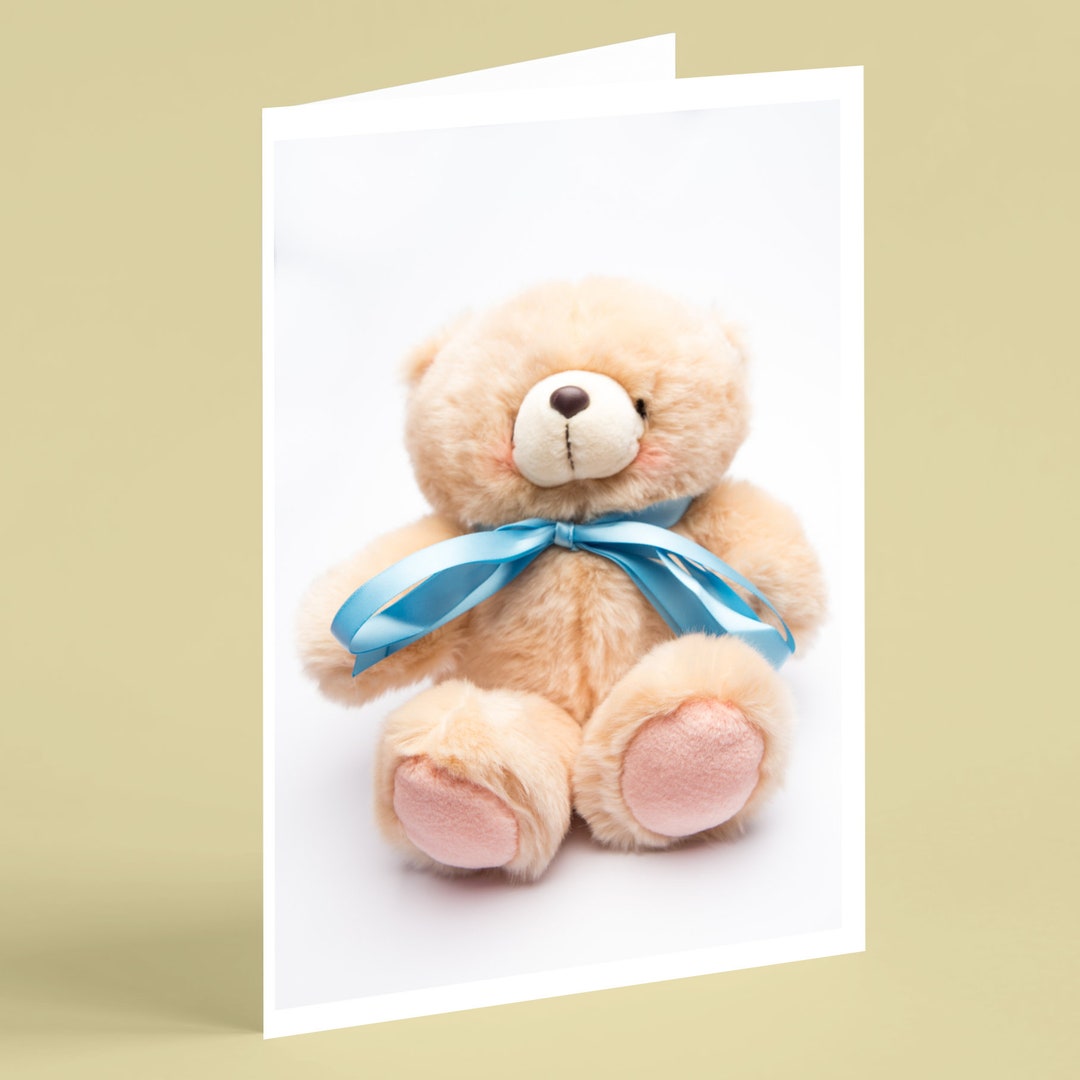 happy birthday teddy bear cards Images High Quality... Cute Teddy Bear Birthday Card for Boy We Can Add Happy Birthday, Name ...