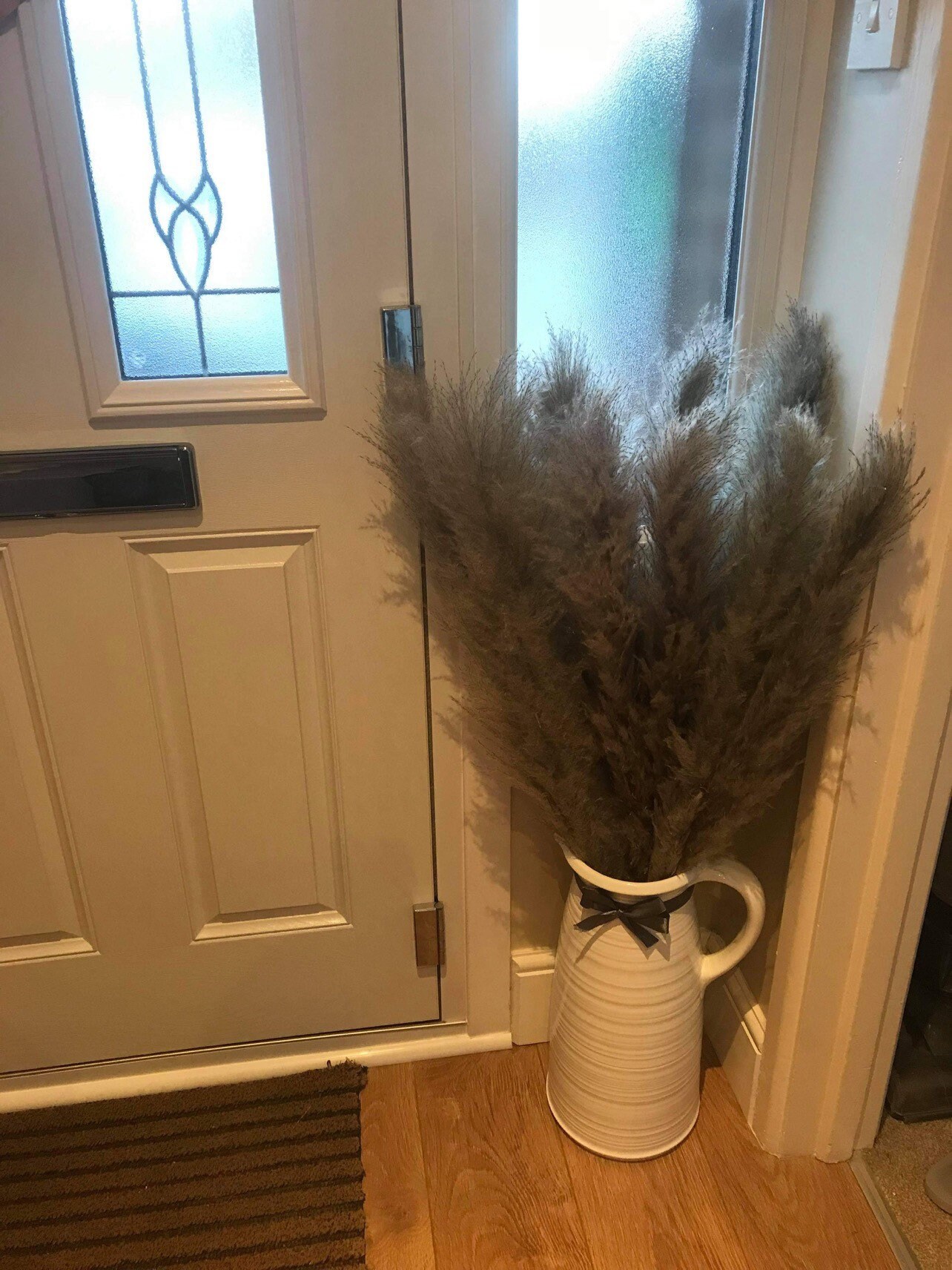 Set of 5 Large Pampas Grass 115cm Grey Natural Dried Pampas Etsy UK