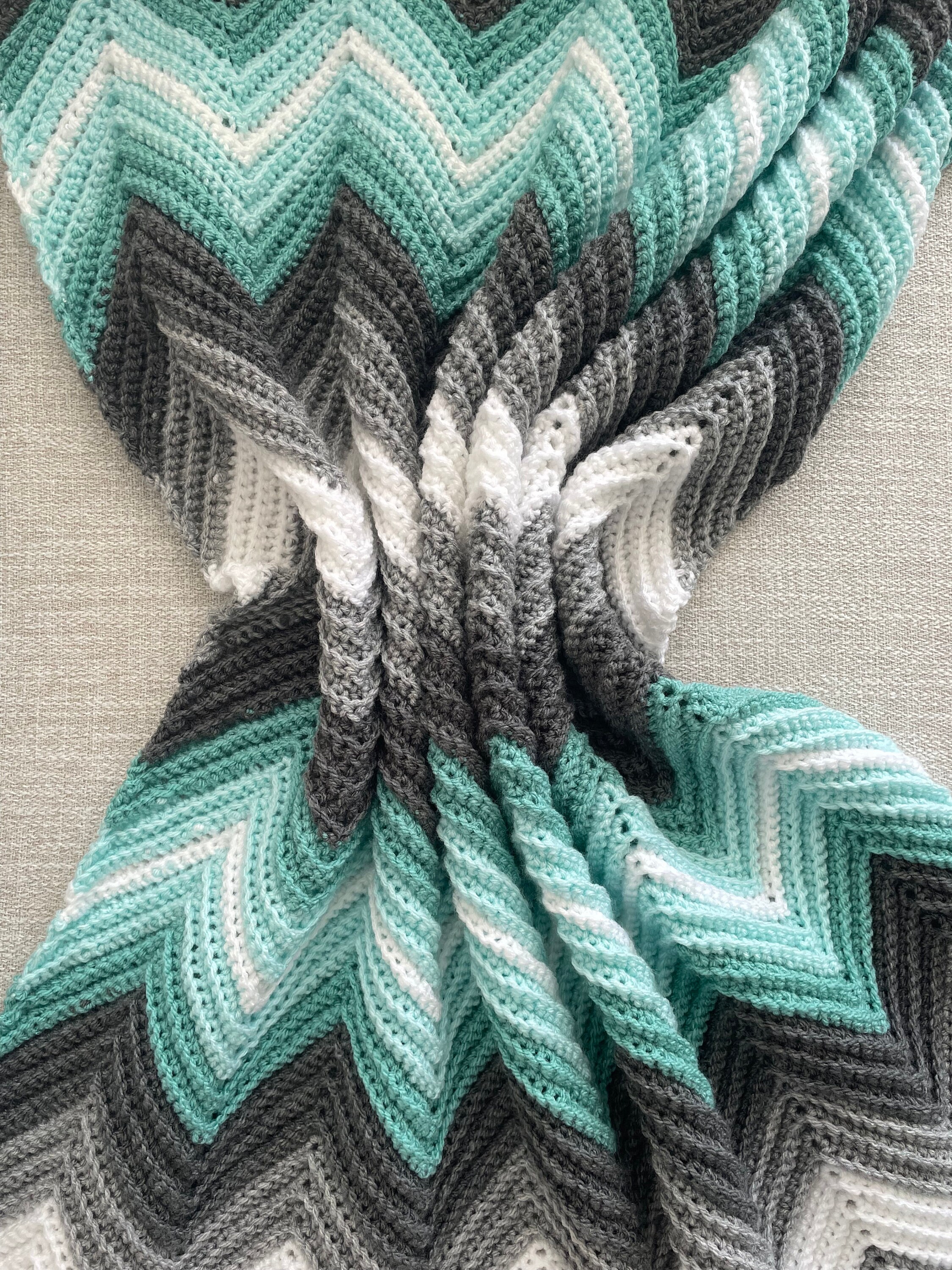 Handmade Baby Crochet Blanket Etsy