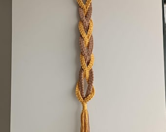 Handmade Macrame Glasses Hanger, Macrame Sunglasses Holder, Handmade Cotton Rope Glasses Organizer, Wall Hanging Eyewear Storage