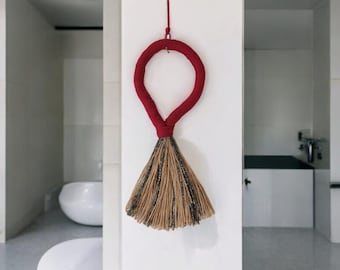 Rope Sculpture, Wall Hanging, Knot Wall Art, Gallery Wall Art, Contemporary Wall Decor, Fiber Art, Handmade Fiber Art, Macrame Hanger