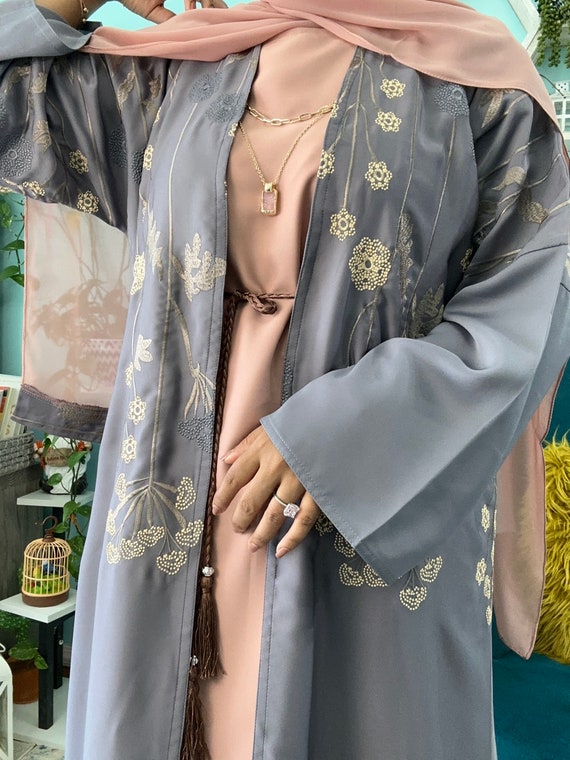 Embroidery abaya cheap