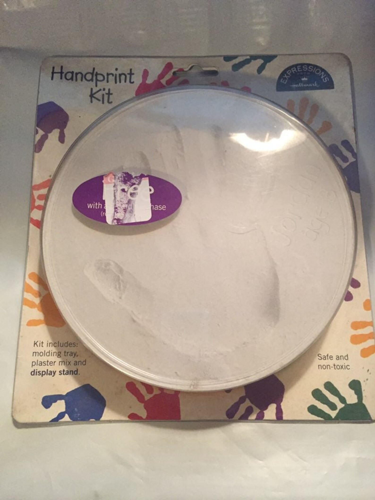 Hallmark Expressions Handprint Kit Etsy