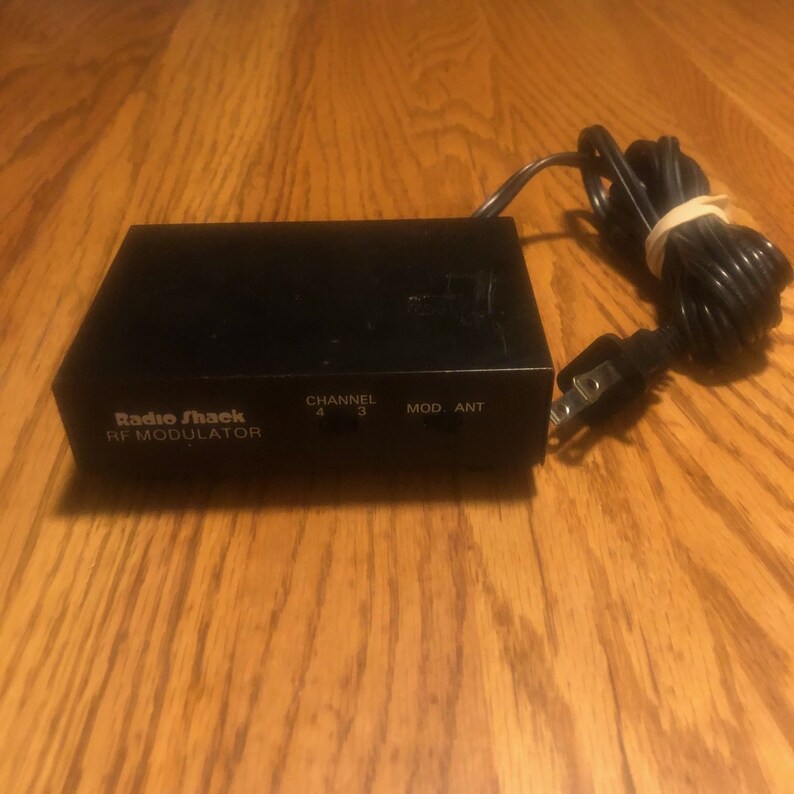 Vintage RF Modulator Radio Shack 151283A 120V AC 60hz 4.5W Etsy