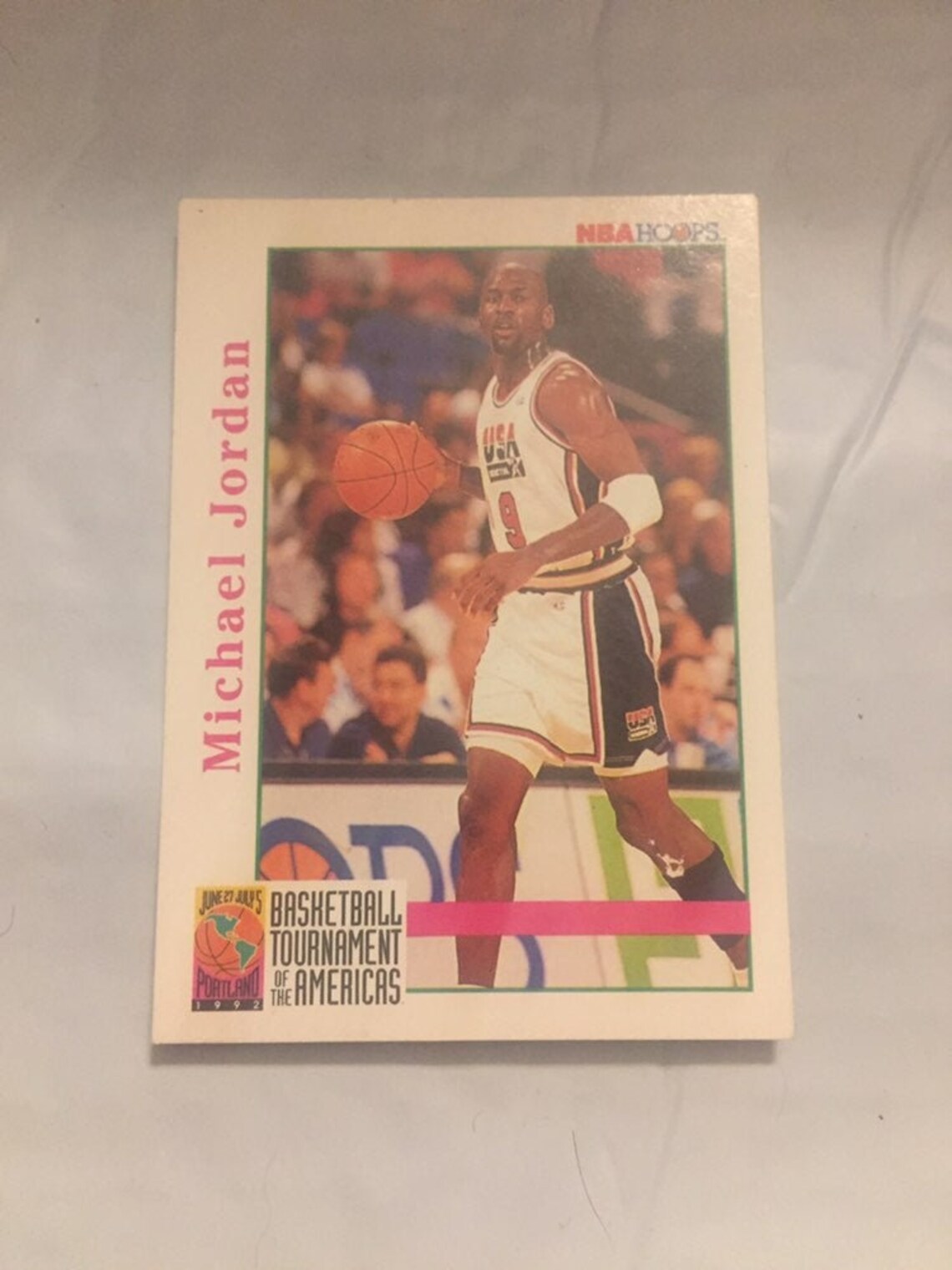 1992 NBA Hoops Michael Jordan Team USA Etsy