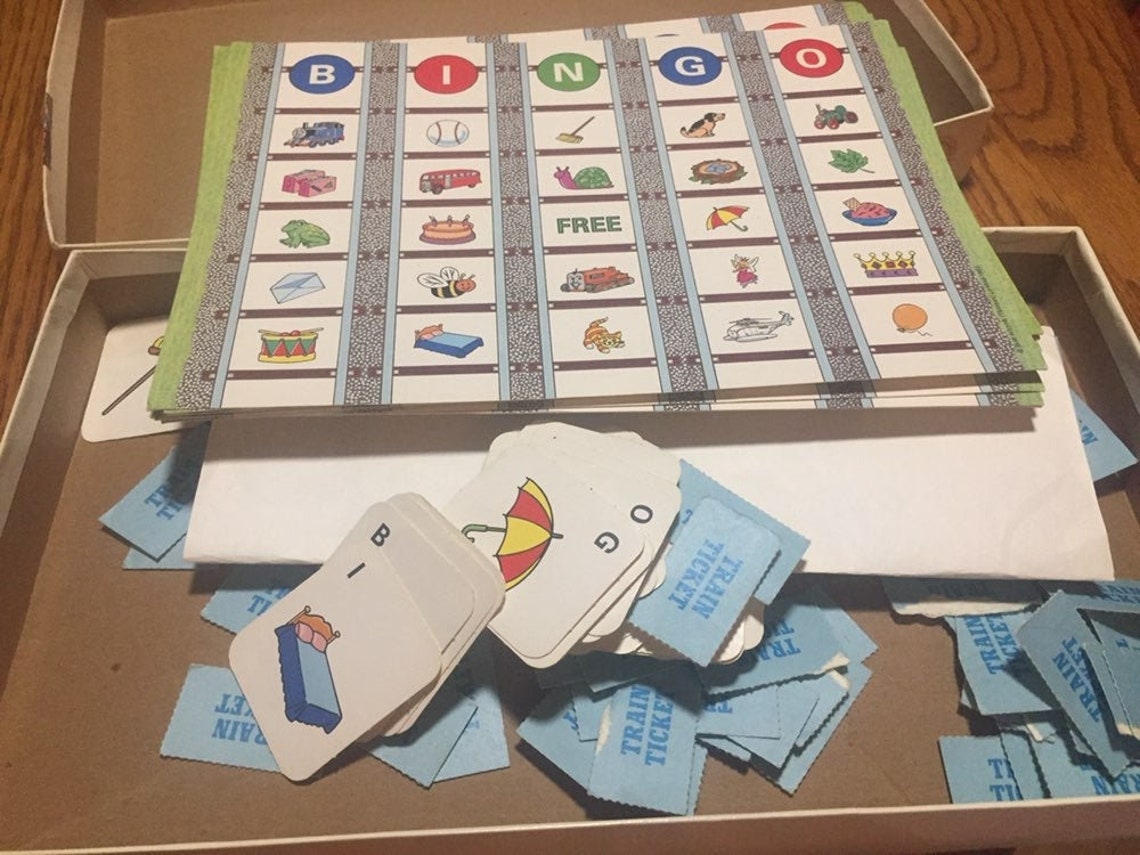 Thomas the Train Engine BINGO Train Game | Etsy