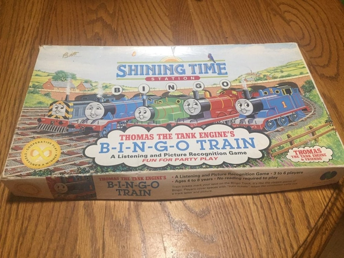 Thomas the Train Engine BINGO Train Game | Etsy